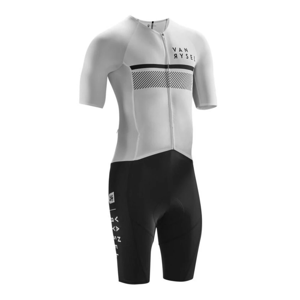 Vanrysel White/black One-piece - Cycling Gear Brands review and price