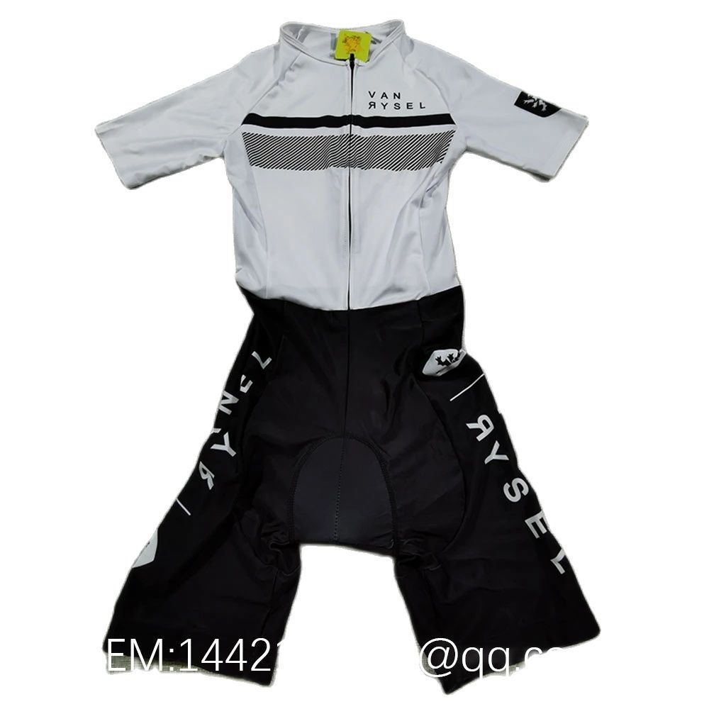 Vanrysel White/black One-piece - Cycling Gear Brands review and price