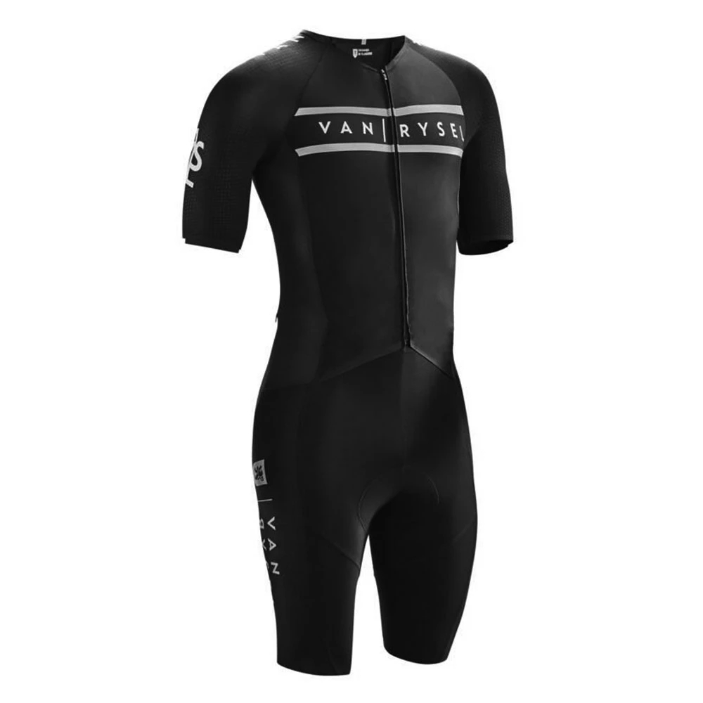 Vanrysel White/black One-piece - Cycling Gear Brands review and price